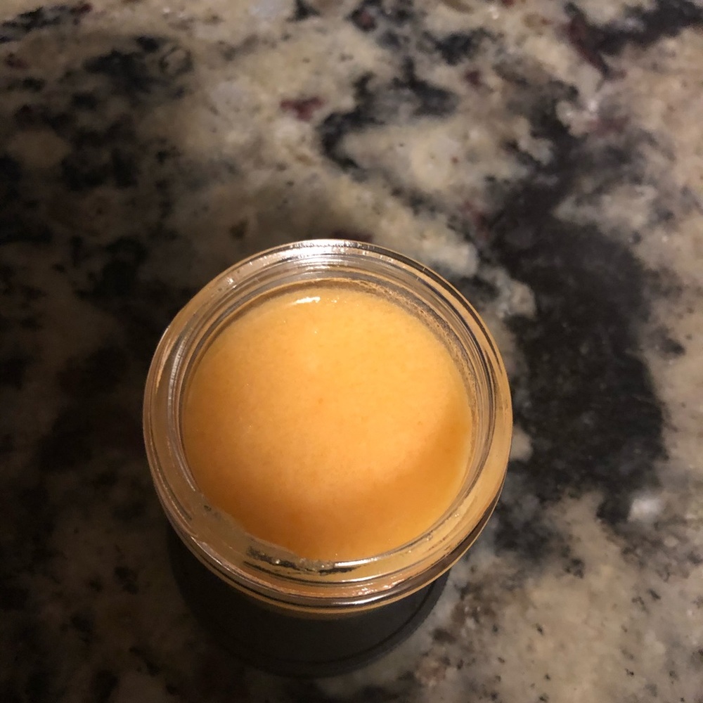 Papaya scrub exfoliating skin product